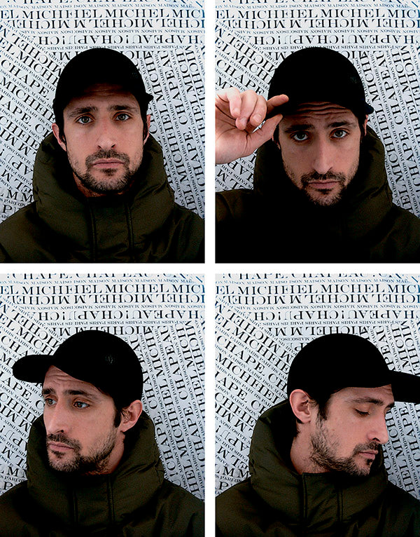 Tiger - casquette en feutre noir.