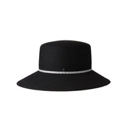 New Kendall - chapeau cloche roulable et déperlant en feutre noir.
