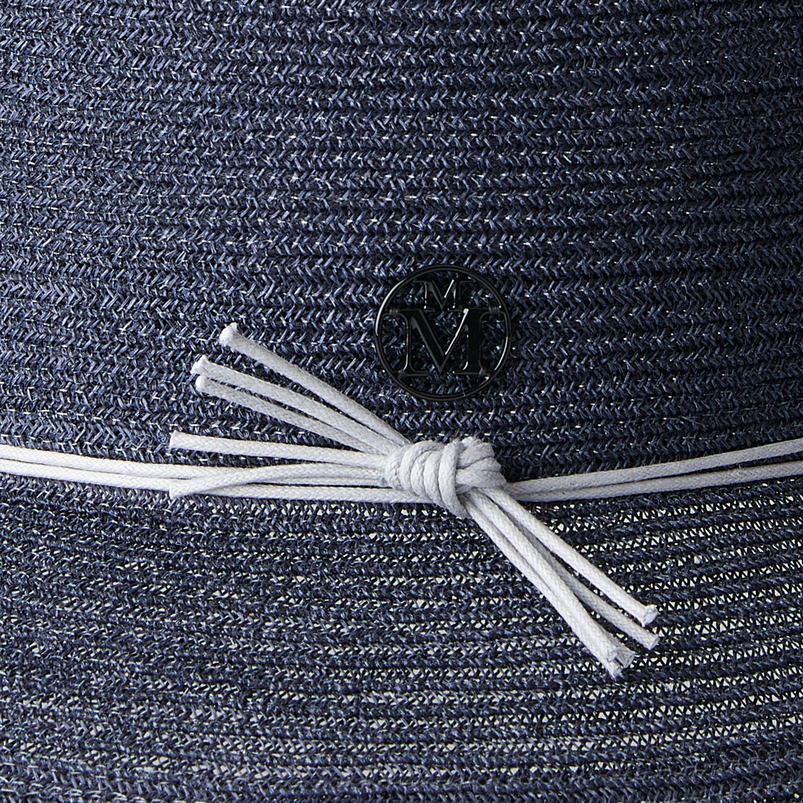 Arsene - chapeau bob en paille navy pour enfant.