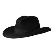 Austin - Chapeau cowboy en feutre noir