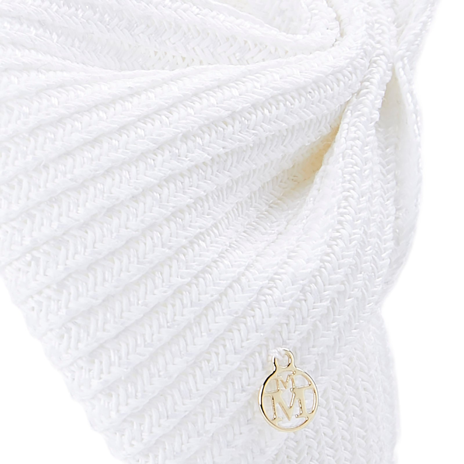 Beth - Serre-tête en chanvre blanc