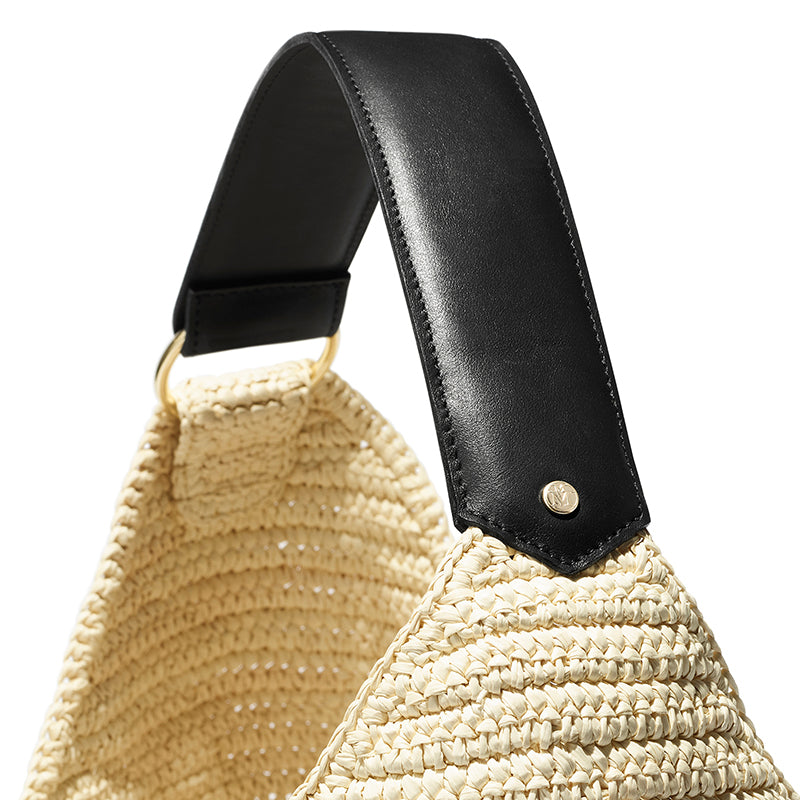 Cristiana - Sac en paille crochetée