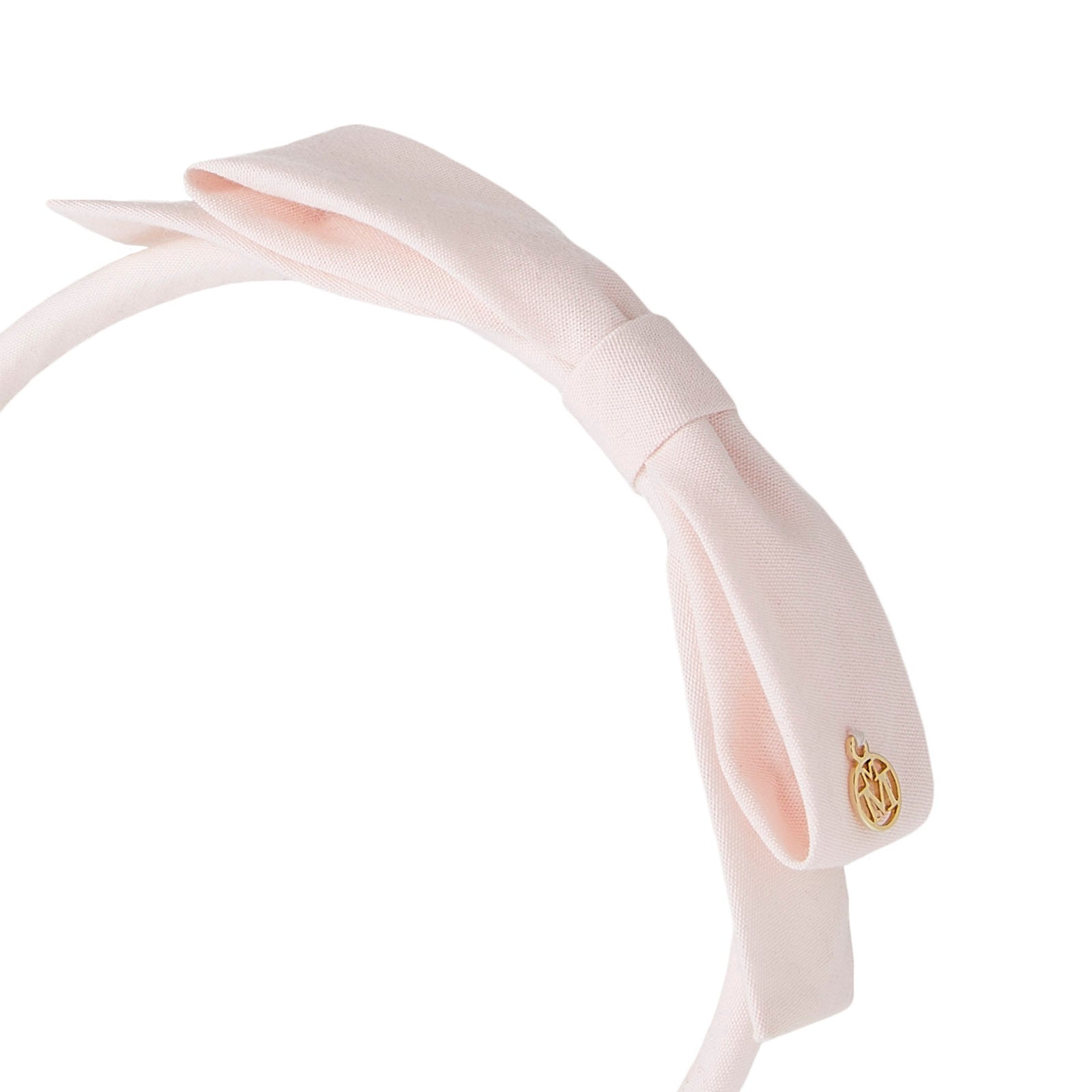 Kety - serre-tête pour enfant rose avec nœud.