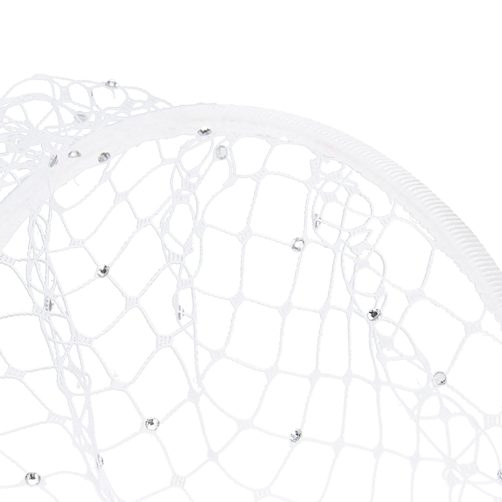 Veil - Voilette blanche à strass