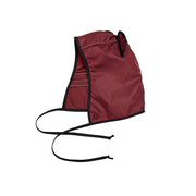 Lara - bob pliable burgundy en nylon avec oreilles, waterproof.