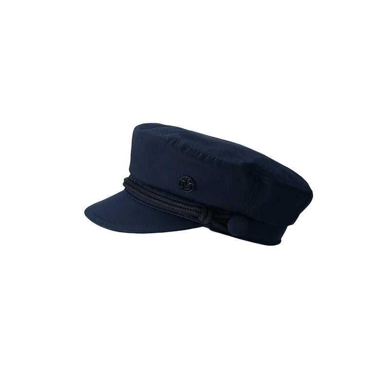 New Abby - Casquette en coton bleu