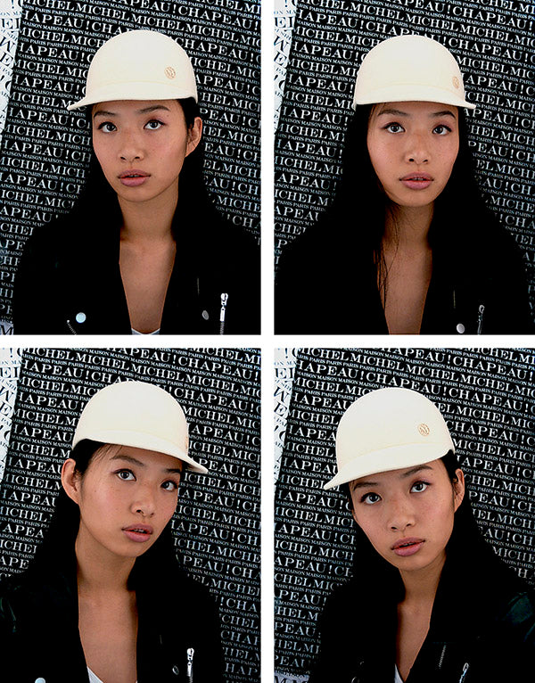 Tiger - casquette en feutre seed pearl.