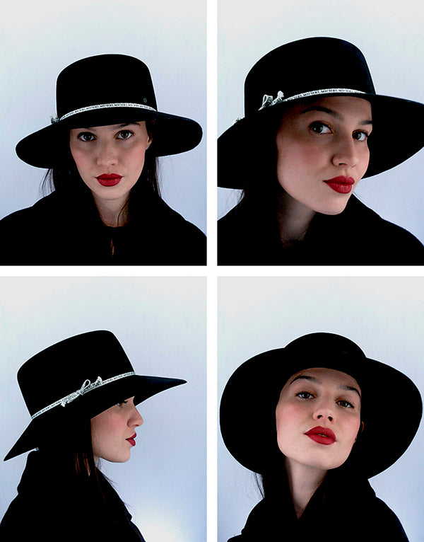VIP【関税送料無料】希少 Maison Michel Charles Bicolor Hat VIP【関税送料無料】希少 Maison Michel Charles Bicolor Hat
