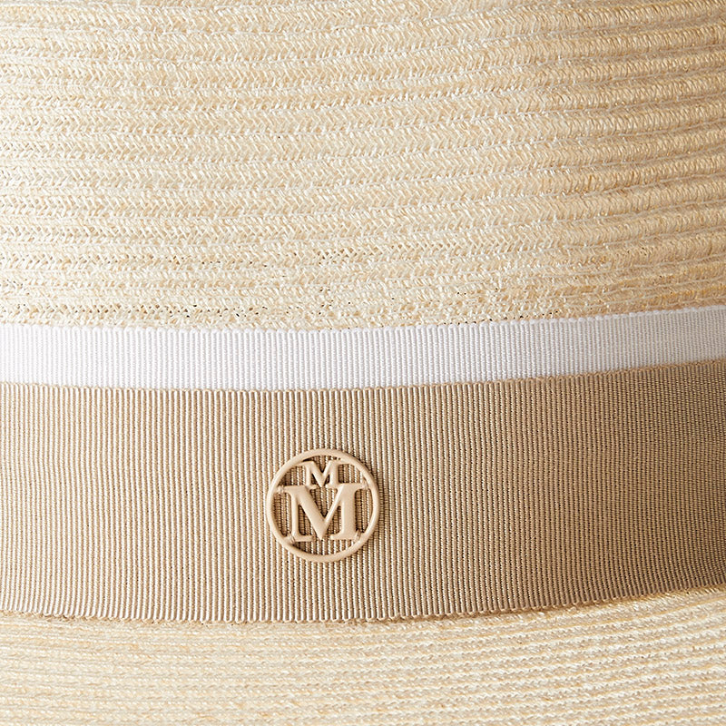 ハット Maison Michel SS25 'Andre' hat (1003037006 CAMEL) André – Maison Michel