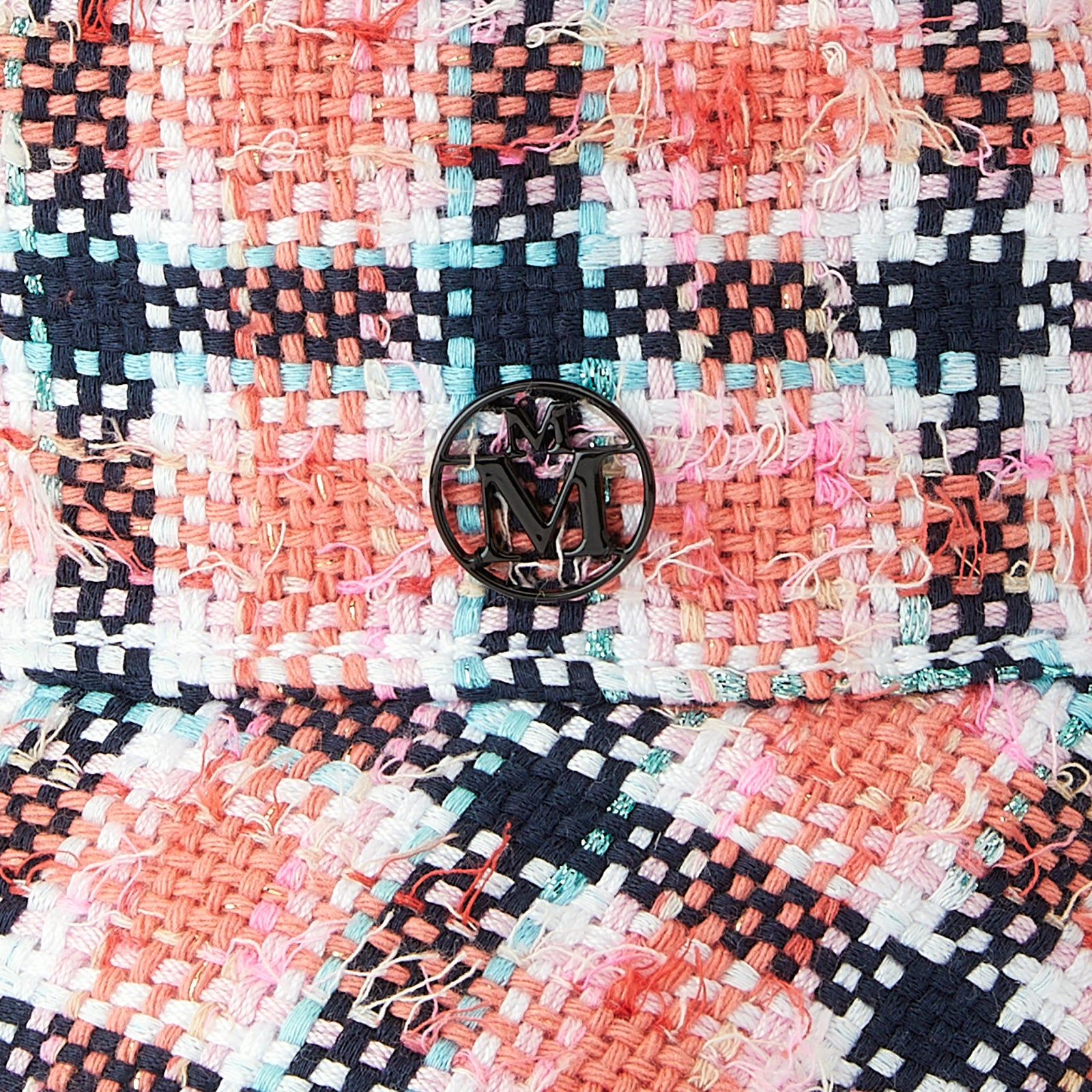 Axel - Bob en tweed multicolore.