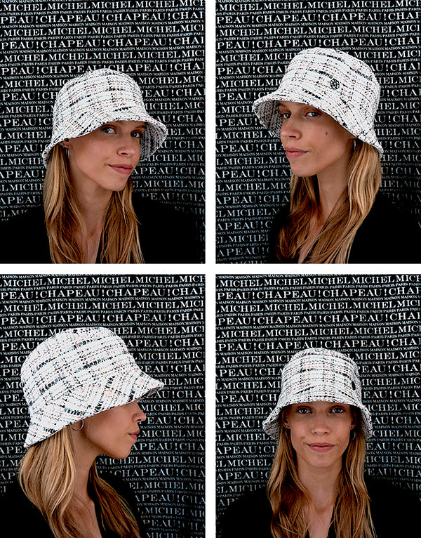 Axel - Bob fait en tweed effet neige de Acte 3.