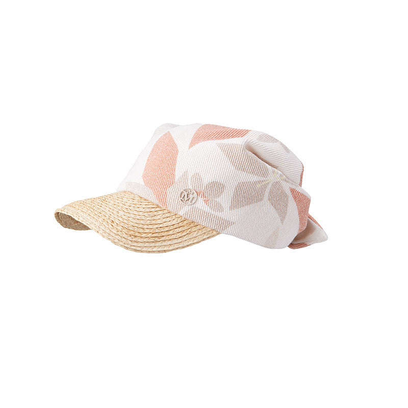 Bella - Bob en tissu imprimé multicolore inspiré par la fleur d'oranger.