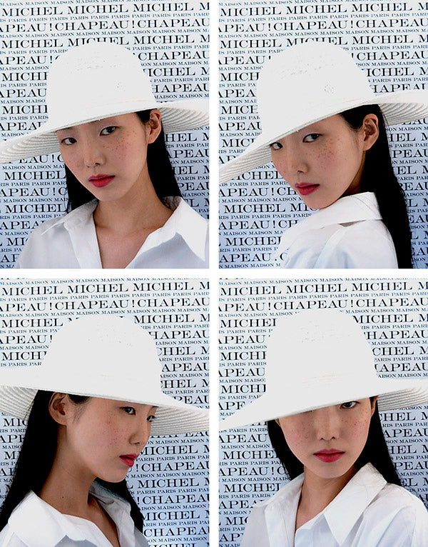 MAISON MICHEL ホワイト 麦わら帽子 メゾンミッシェル Blanche – Maison Michel