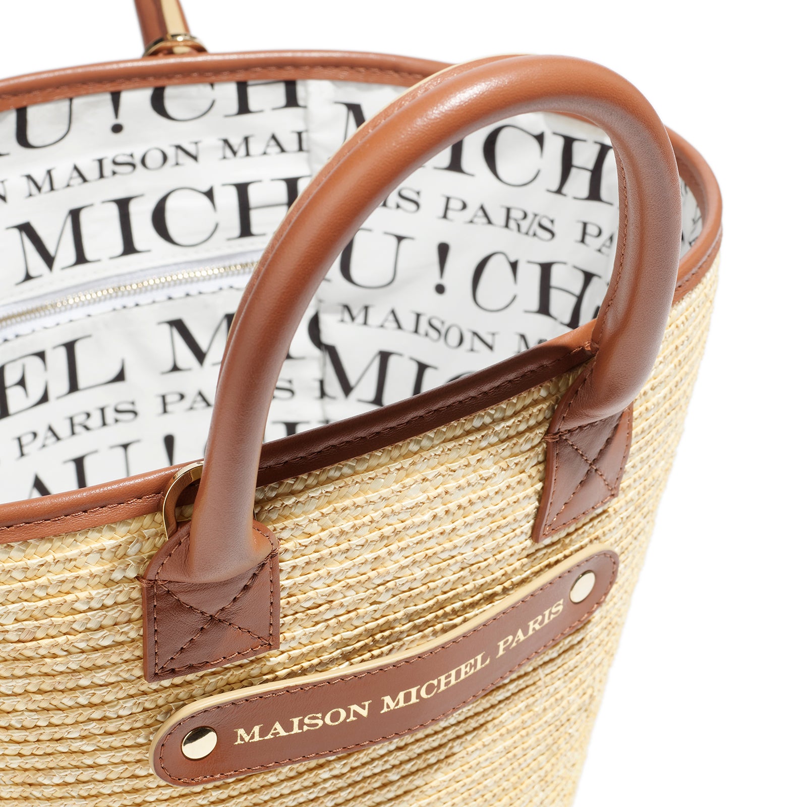 Brittany - sac en paille naturelle.