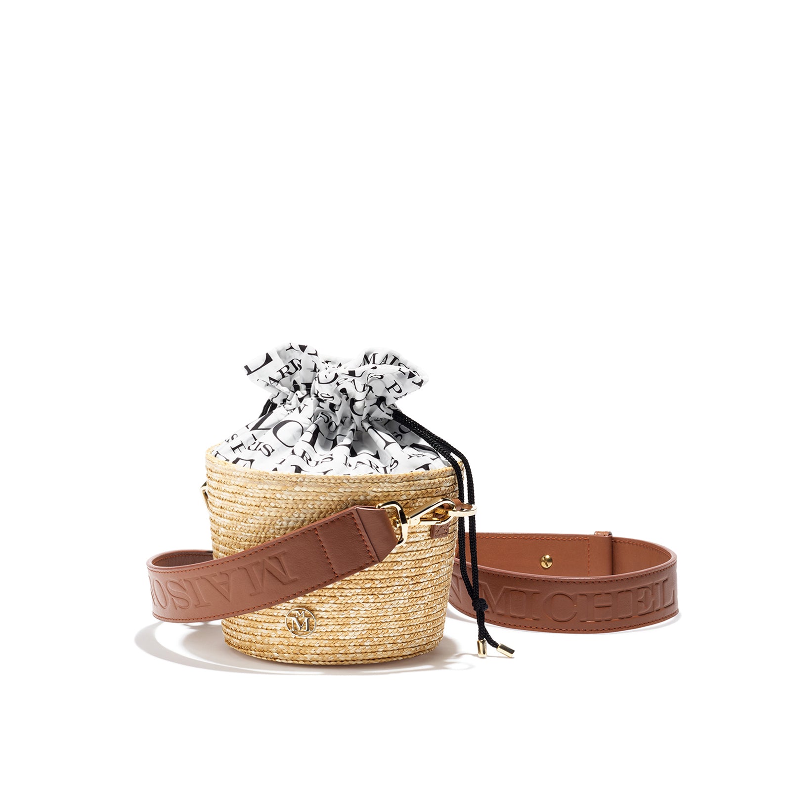 Cassie - sac en paille naturelle.