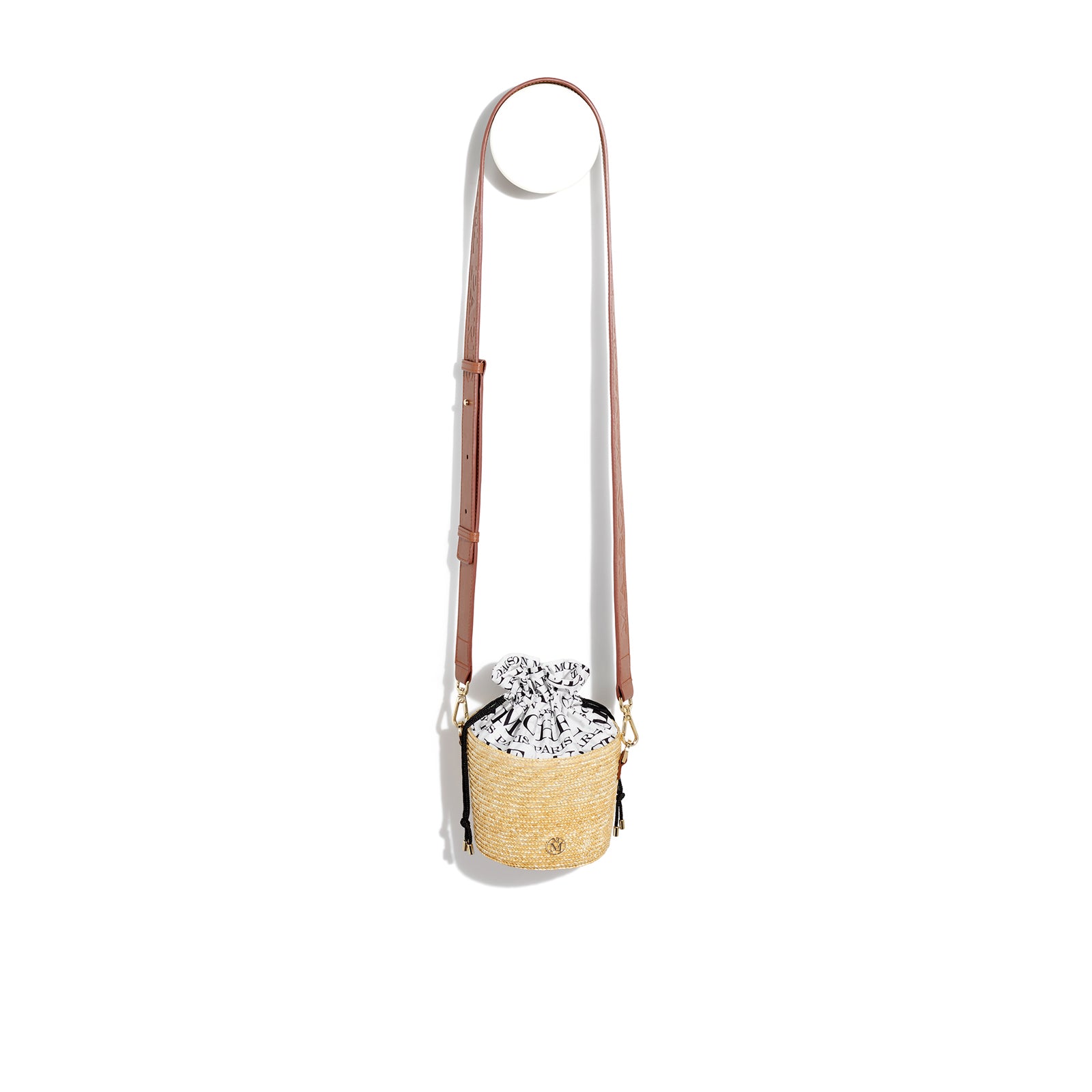 Cassie - sac en paille naturelle.
