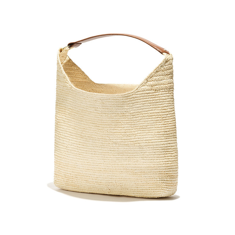Cristiana - Sac en paille crochetée