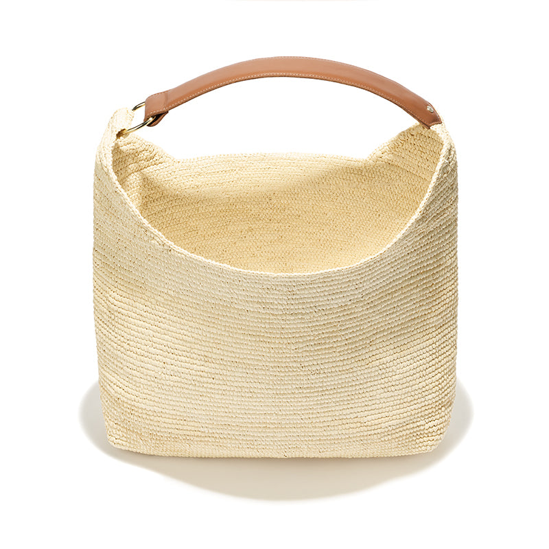 Cristiana - Sac en paille crochetée