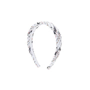 Eve - Serre-tête fait avec du tweed effet neige de Act 3.