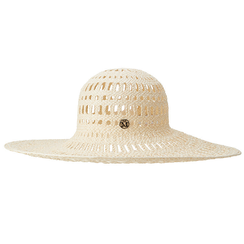 ハット Maison Michel Wide Brim Brisa Hat With Structured Crown Gina – Maison Michel