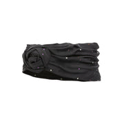 Hiromi - Turban en mousseline gris