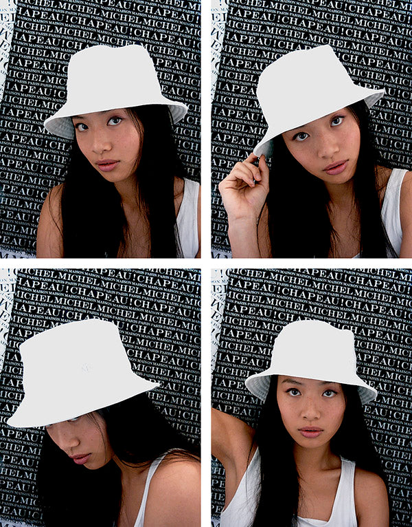 Jason - Bob en coton blanc