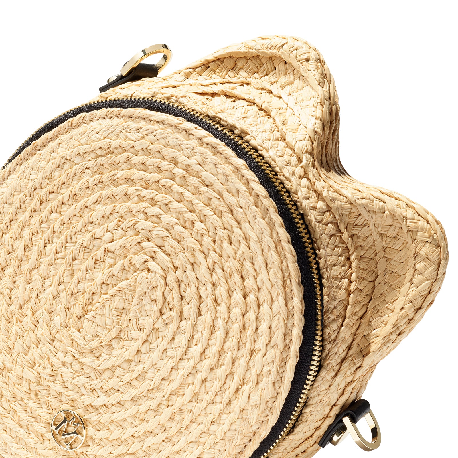 Judie - sac en paille naturelle.