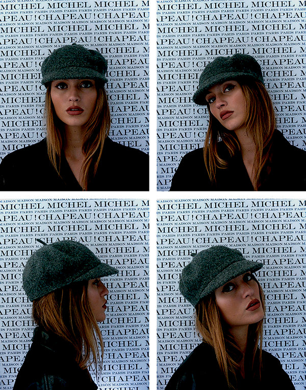 美品MAISON MICHEL paris メゾンミッシェル ツイード キャップ Juju – Maison Michel