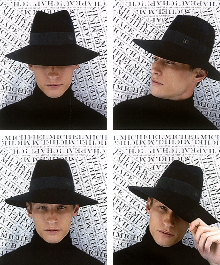 Kate - fedora en feutre de lapin bordeaux, waterproof.