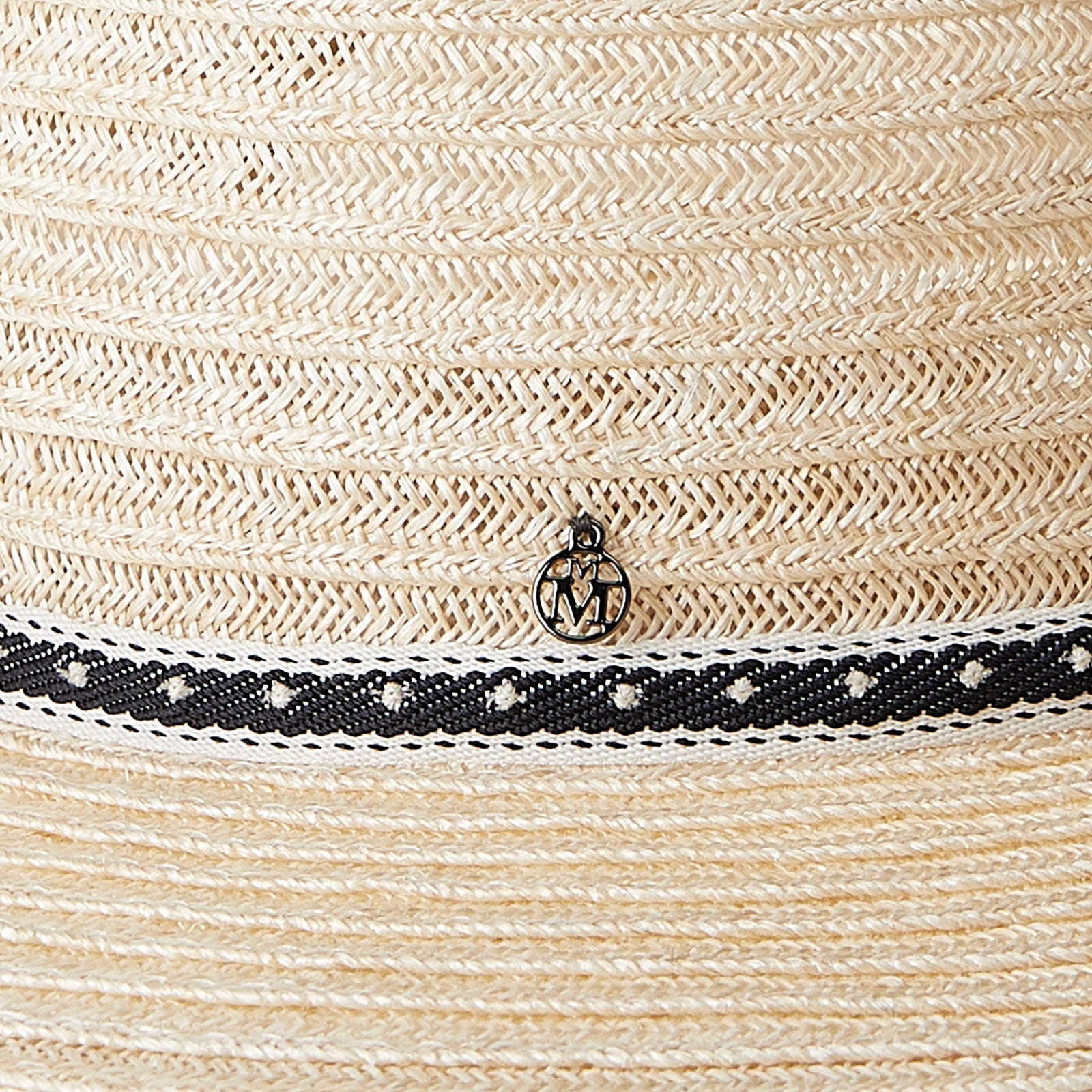 Kyra - fedora en paille de chanvre.