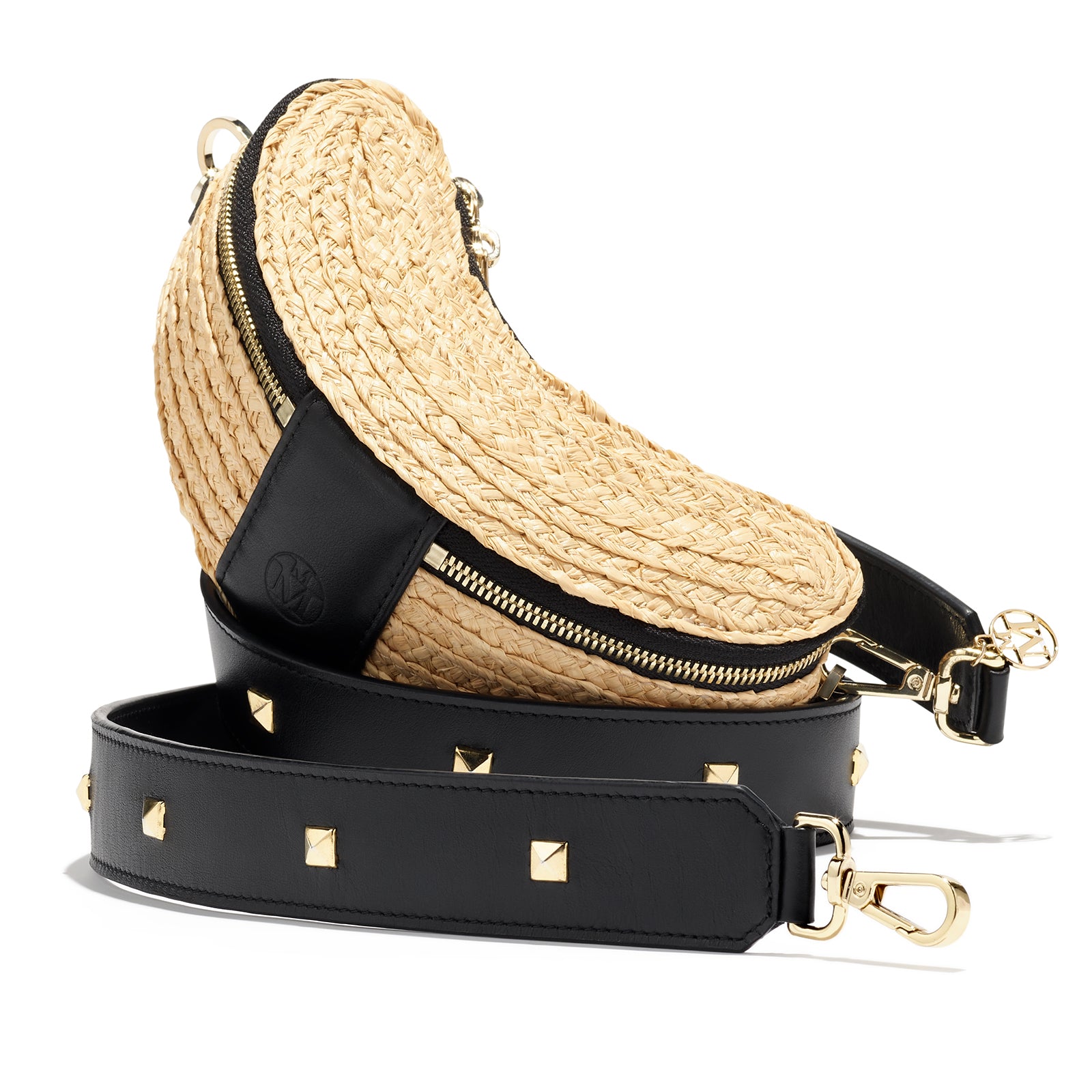 Liza - sac en paille naturelle.
