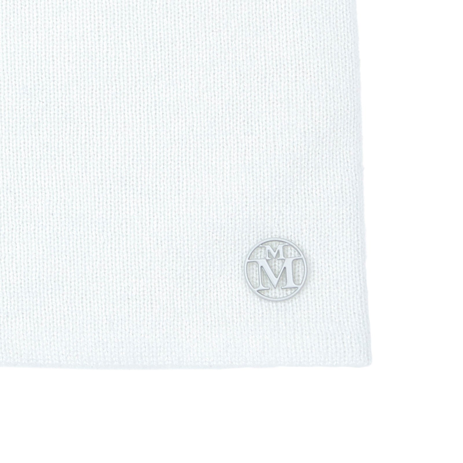 Loli - Bonnet en cachemire bleu glacé.