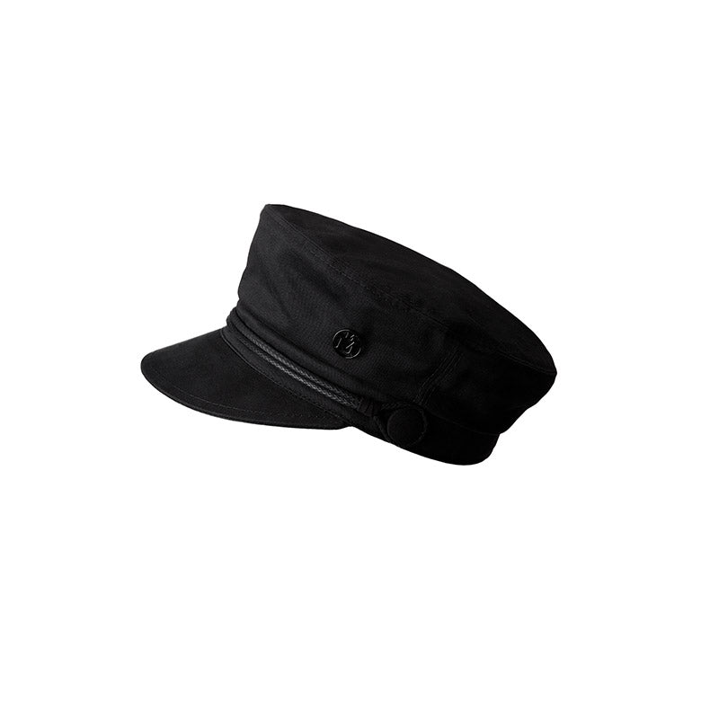 New Abby - Casquette en coton noir