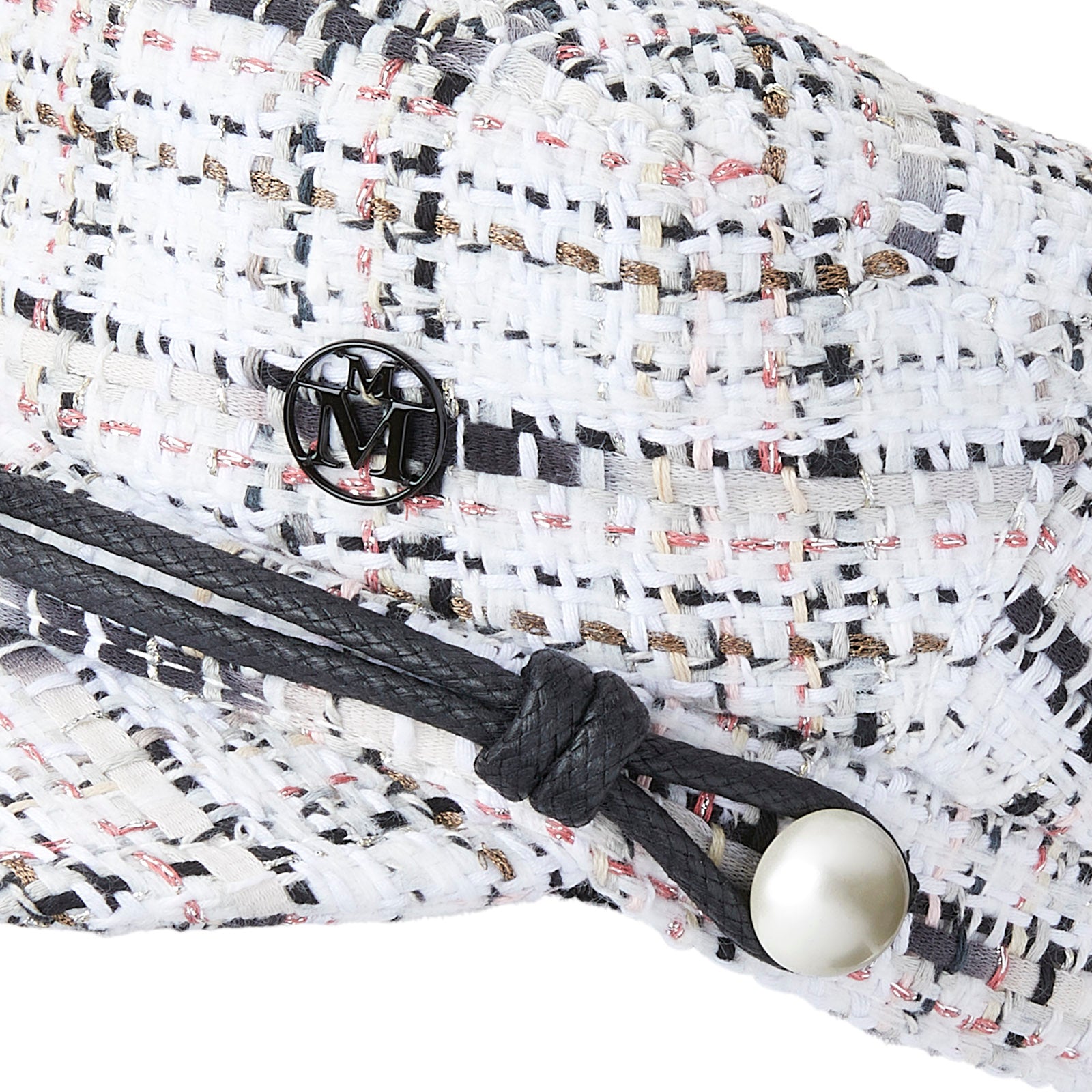 New Abby - Casquette en tweed effet neige de Act 3.