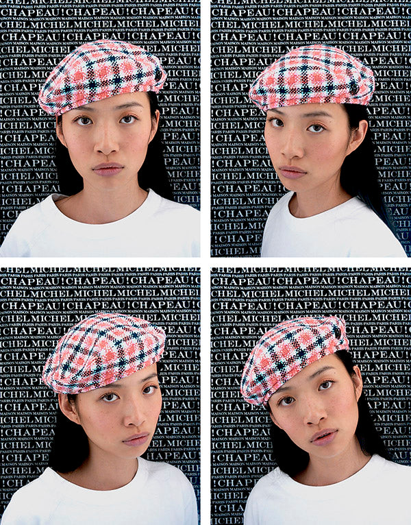 New Billy - Béret en tweed multicolore de Chanel Acte 3.