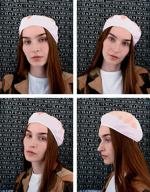 New Billy - Béret en nylon multicolore.