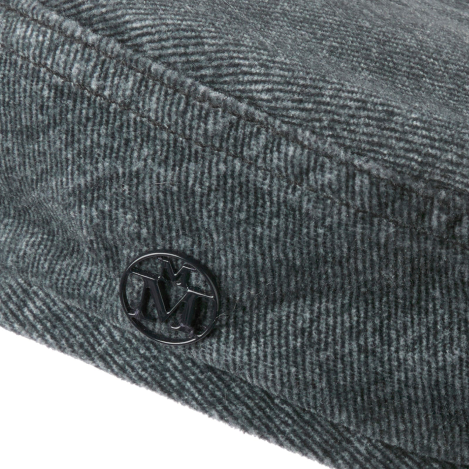 New Billy - Béret en velours gris.
