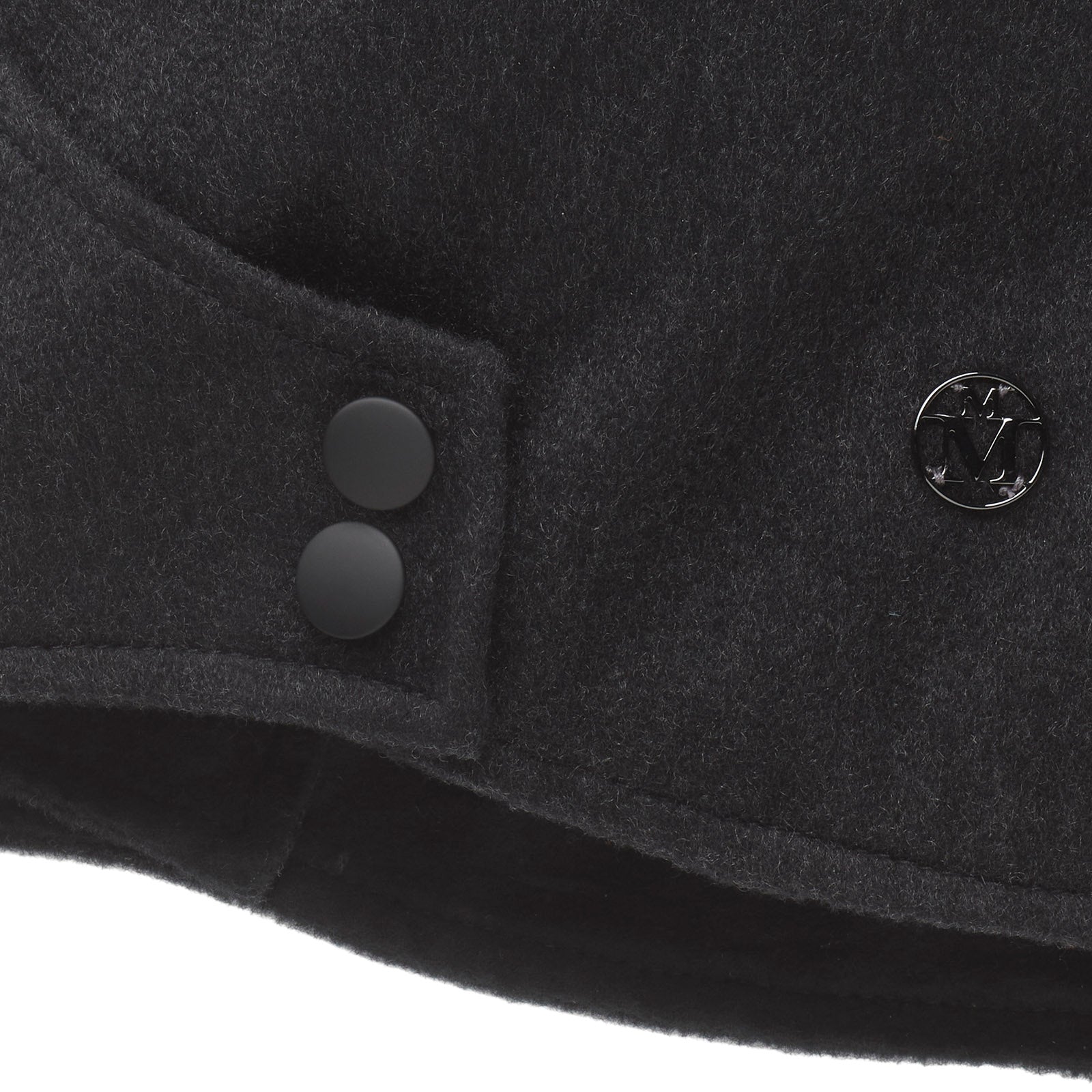 Capuche cachemire noir