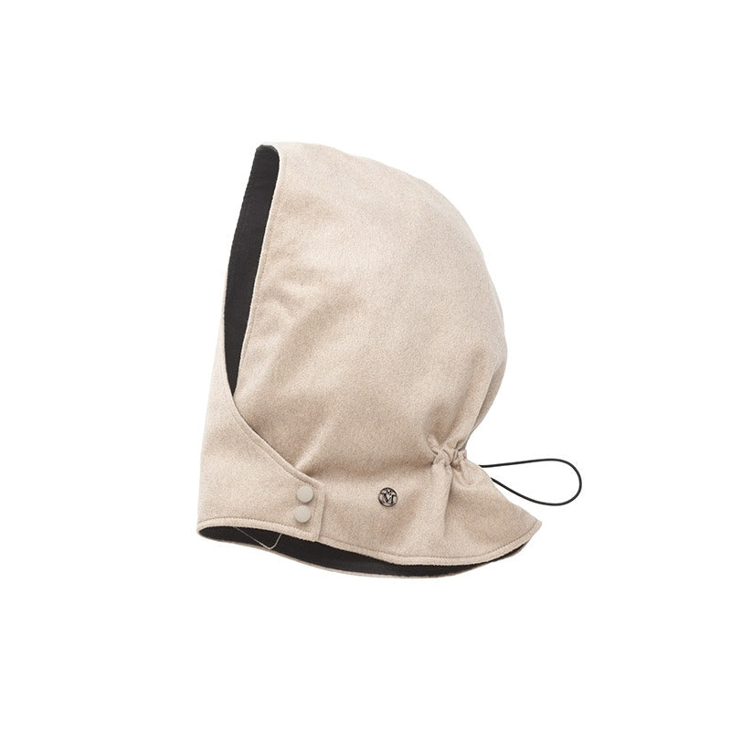 Capuche cachemire beige