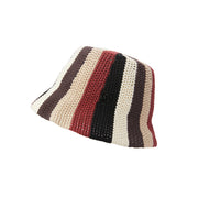 Souna - Bob en coton multicolore cousu pour un effet crocheté.