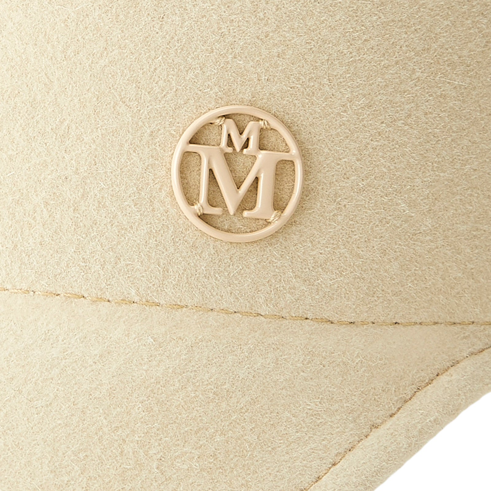 Tiger - casquette en feutre seed pearl.