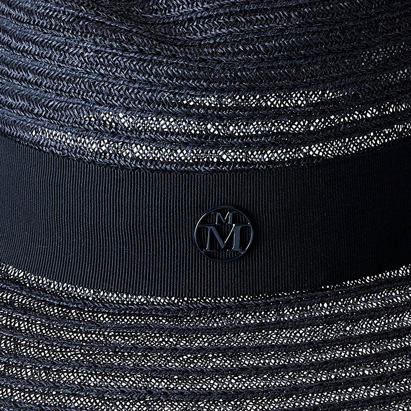 定価約13万 Maison Michel CHARLES HAT ネイビー M Austin, Cowboy hat in navy felt - Maison Michel Paris.