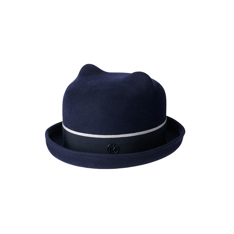Winnie - chapeau enfant en feutre navy.