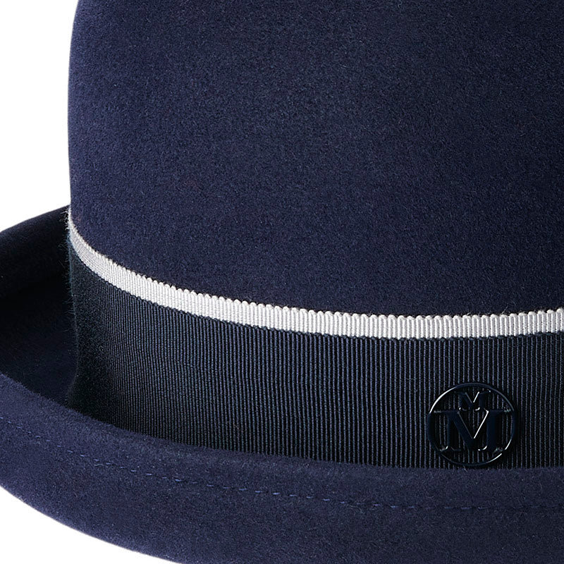 Winnie - chapeau enfant en feutre navy.
