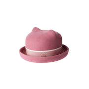 Winnie - chapeau enfant en feutre rose.