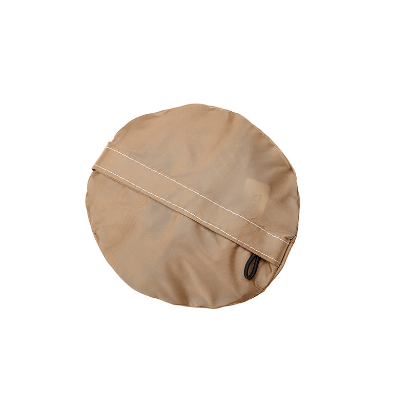 Jason - bob pliable en nylon beige, waterproof.