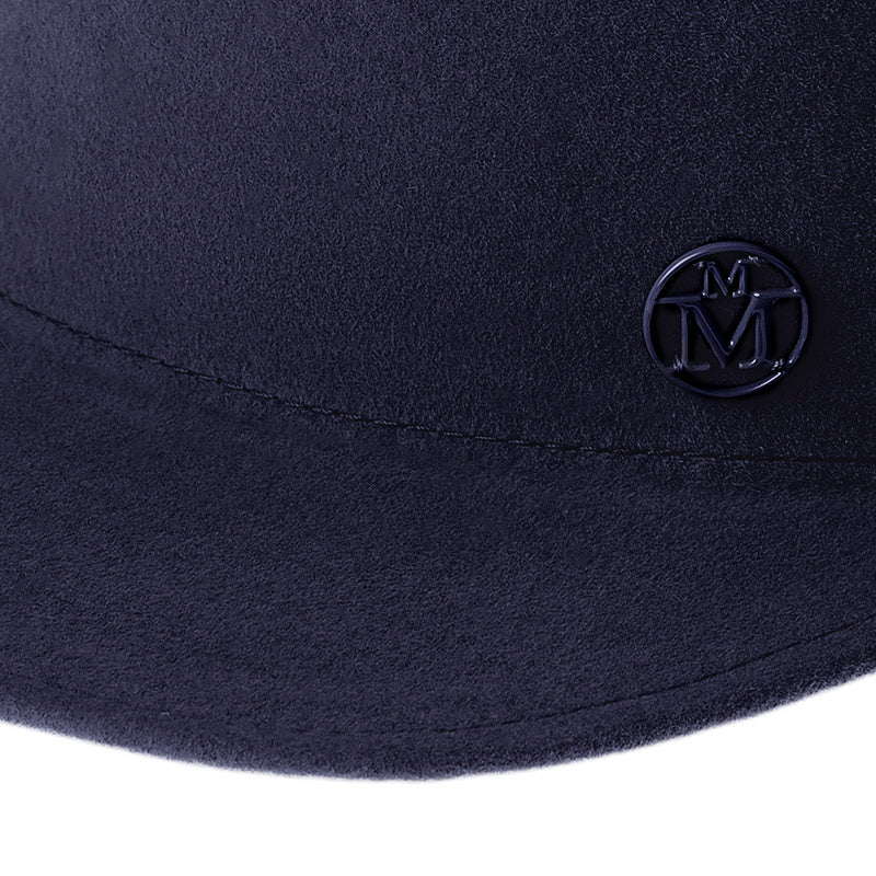 Jamie - Casquette en feutre navy