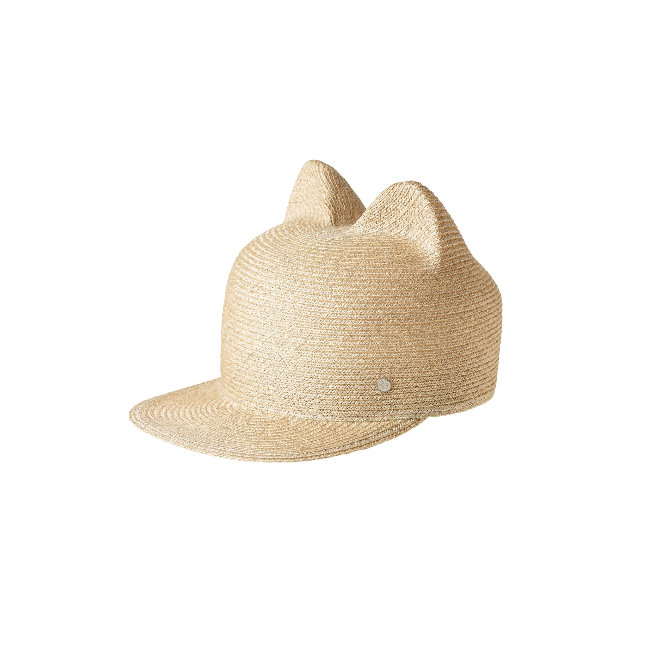 Natural canapa straw baseball cap