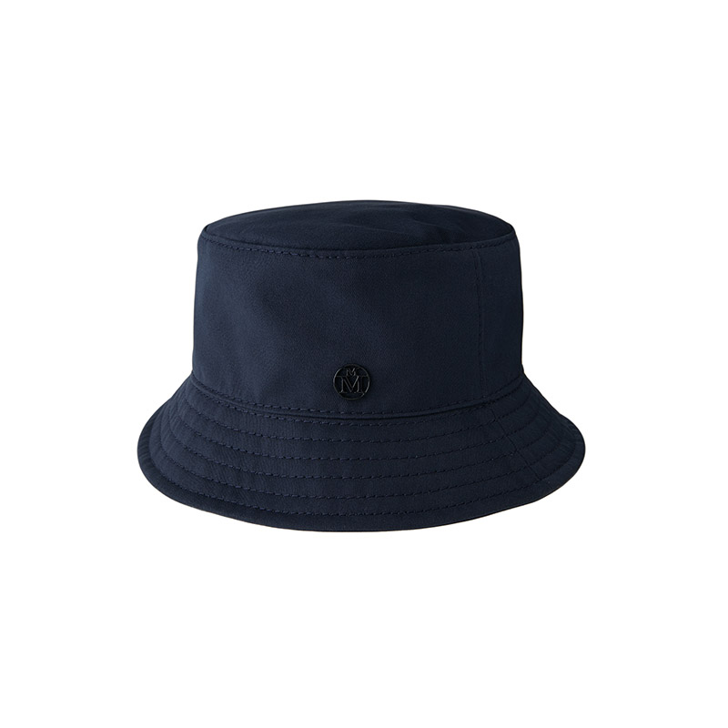 Bucket hat in nevy cotton