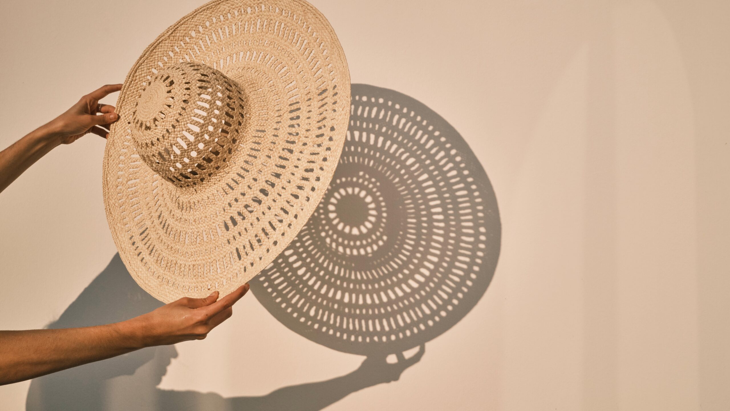 Spring Summer straw hat